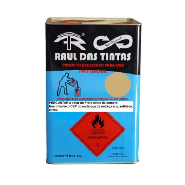 TINTA ESMALTE RECUPERADA RAUL 18 L. PALHA