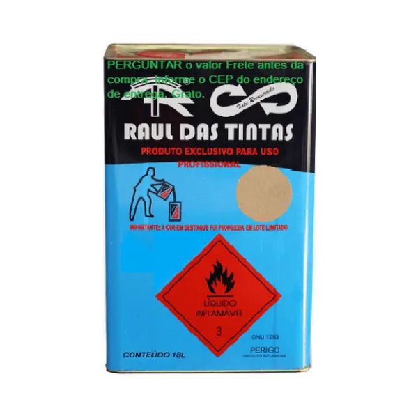 TINTA ESMALTE RECUPERADA RAUL 18 L. CAMURÇA