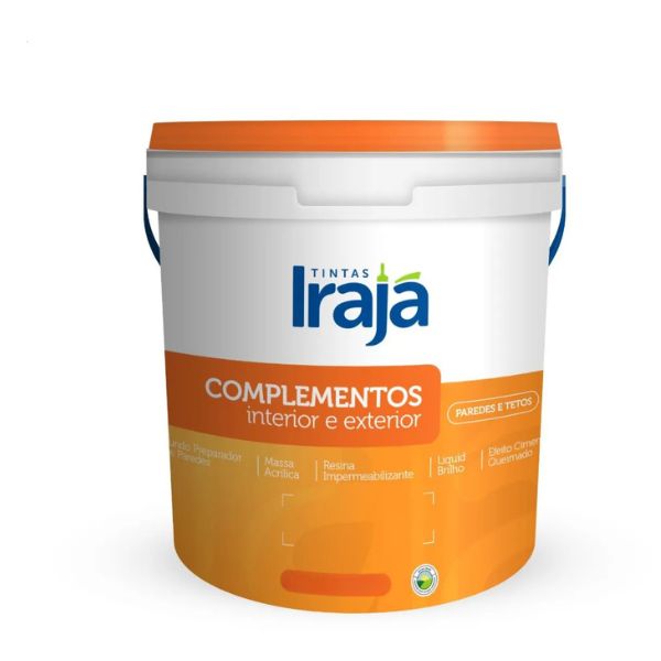 MASSA ACRÍLICA BRANCA 1,35KG.IRAJA INTERNA /EXTERNA
