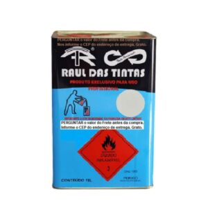 TINTA ESMALTE RECUPERADA RAUL 18 L. GRAFITE