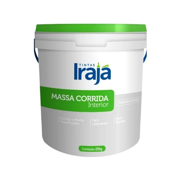 MASSA CORRIDA PVA IRAJA 25 KG.