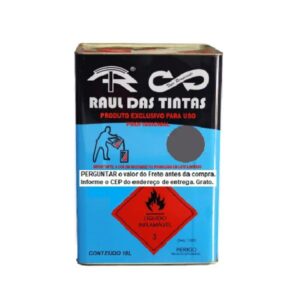 CINZA MÉDIO TINTA ESMALTE RECUPERADA RAUL 18 L.