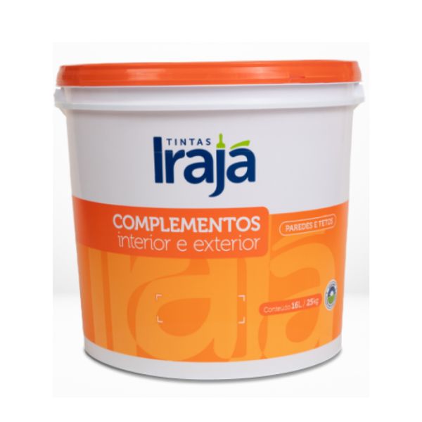MASSA ACRÍLICA IRAJA 16 LITROS /25 KILOS