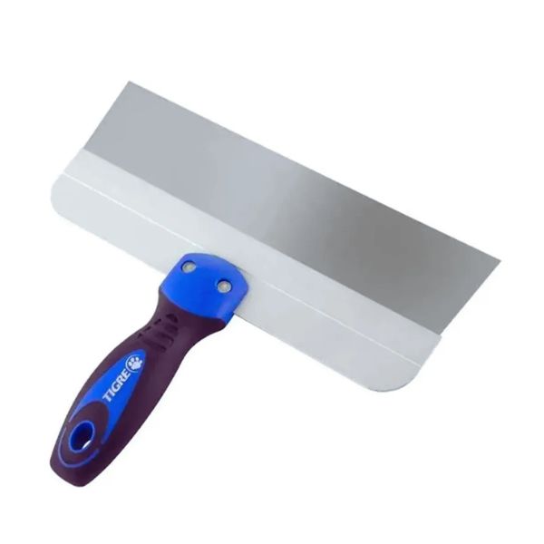 ESPÁTULA T AÇO INOX MASSA/GESSO 30 CM. TIGRE