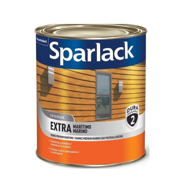 VERNIZ NATURAL BRILHANTE SPARLACK EXTRA MARITIMO 900 ML.